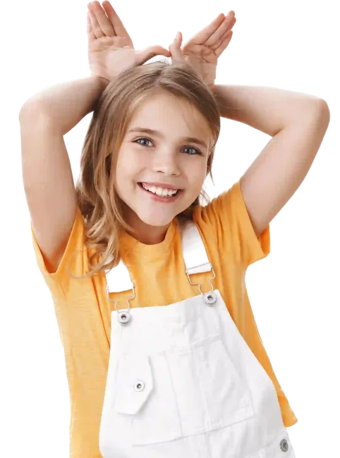 Niña feliz