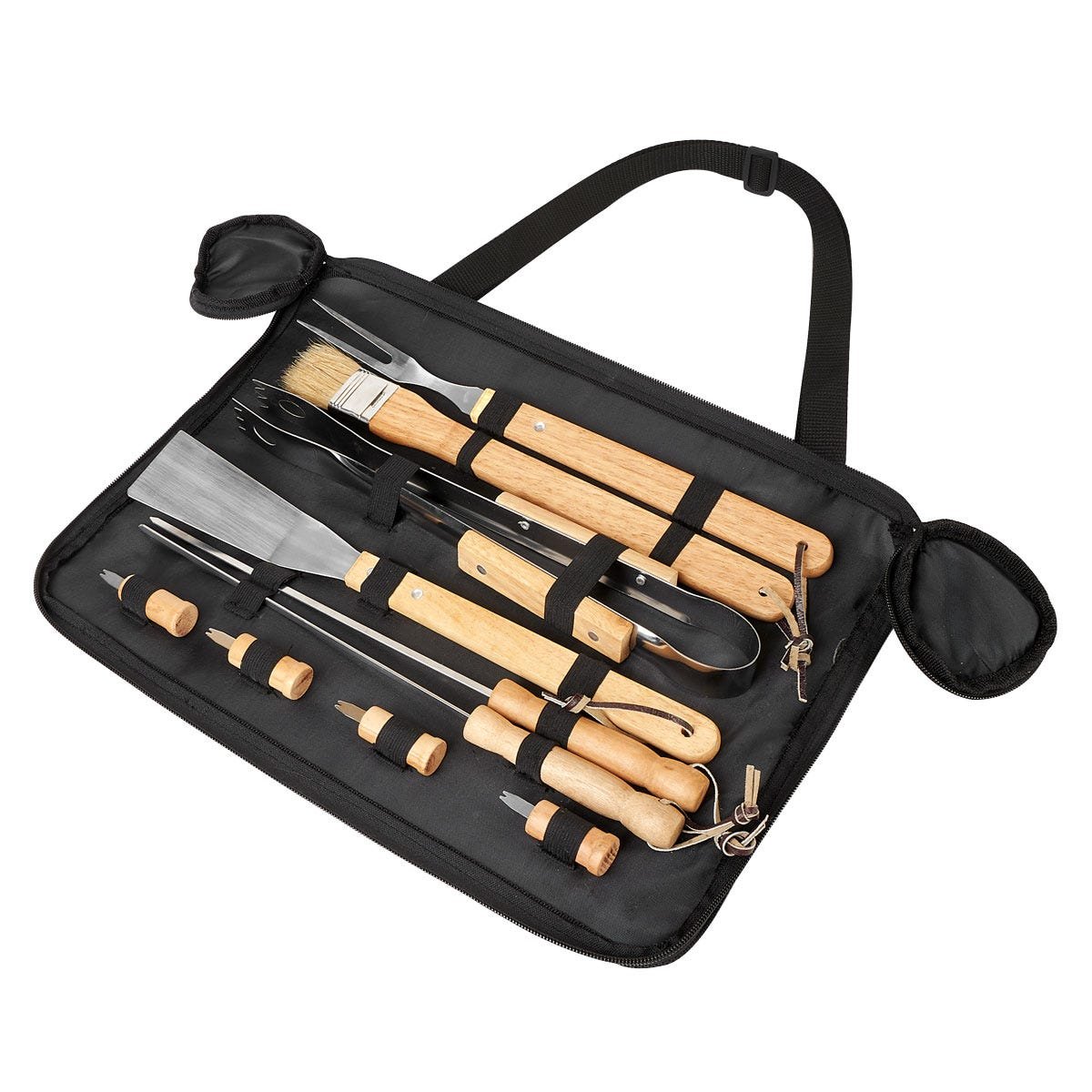 SET DE BBQ WAHIBA NEGRO
