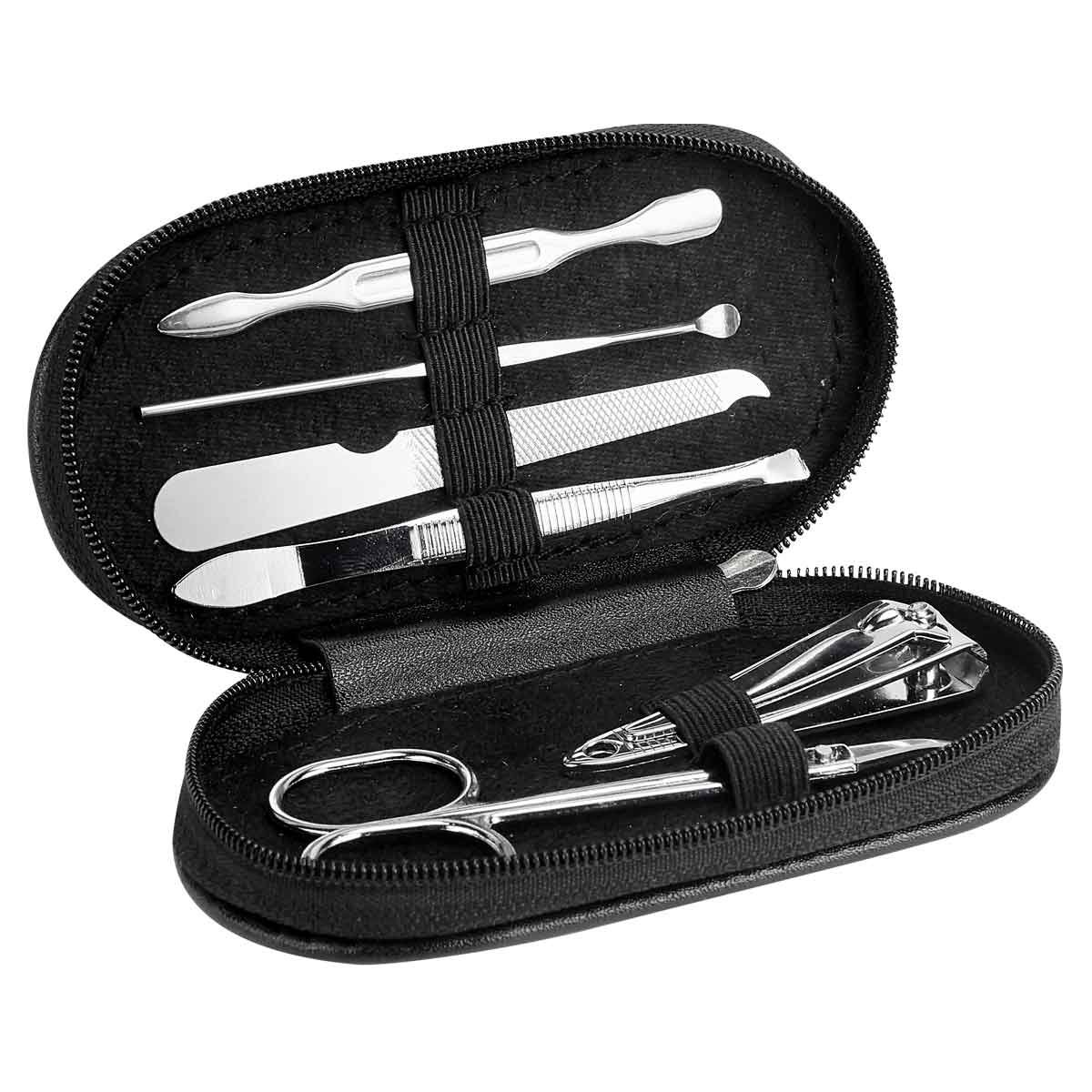 SET DE MANICURE SASKA NEGRO