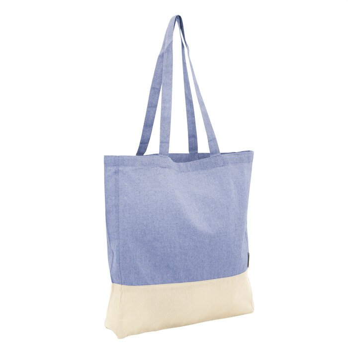 Bolsa de algodón "MOLA" Azul