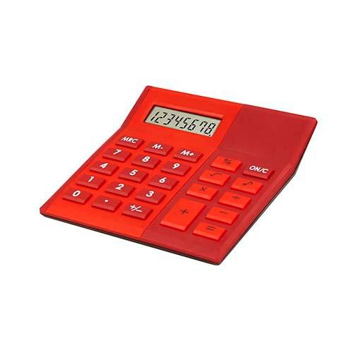 CALCULADORA MAX  ROJO