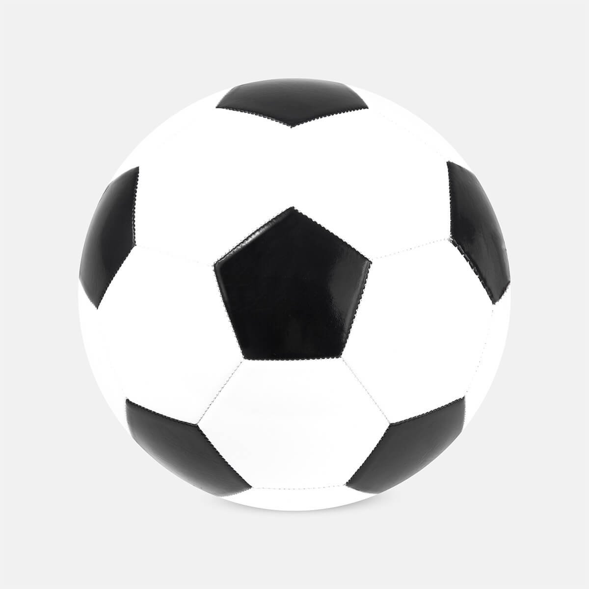BALÓN SOCCER BLANCO CON NEGRO