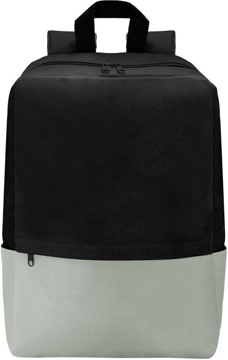 Mochila "MERIDIAN" GRIS Y NEGRO