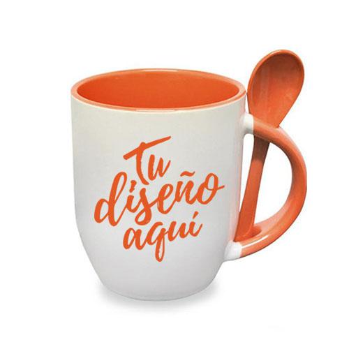 Tazas de cuchara naranja